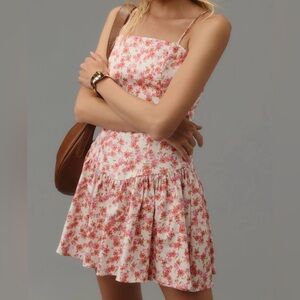 Maeve Drop-Waist Mini Dress Size XL Petite